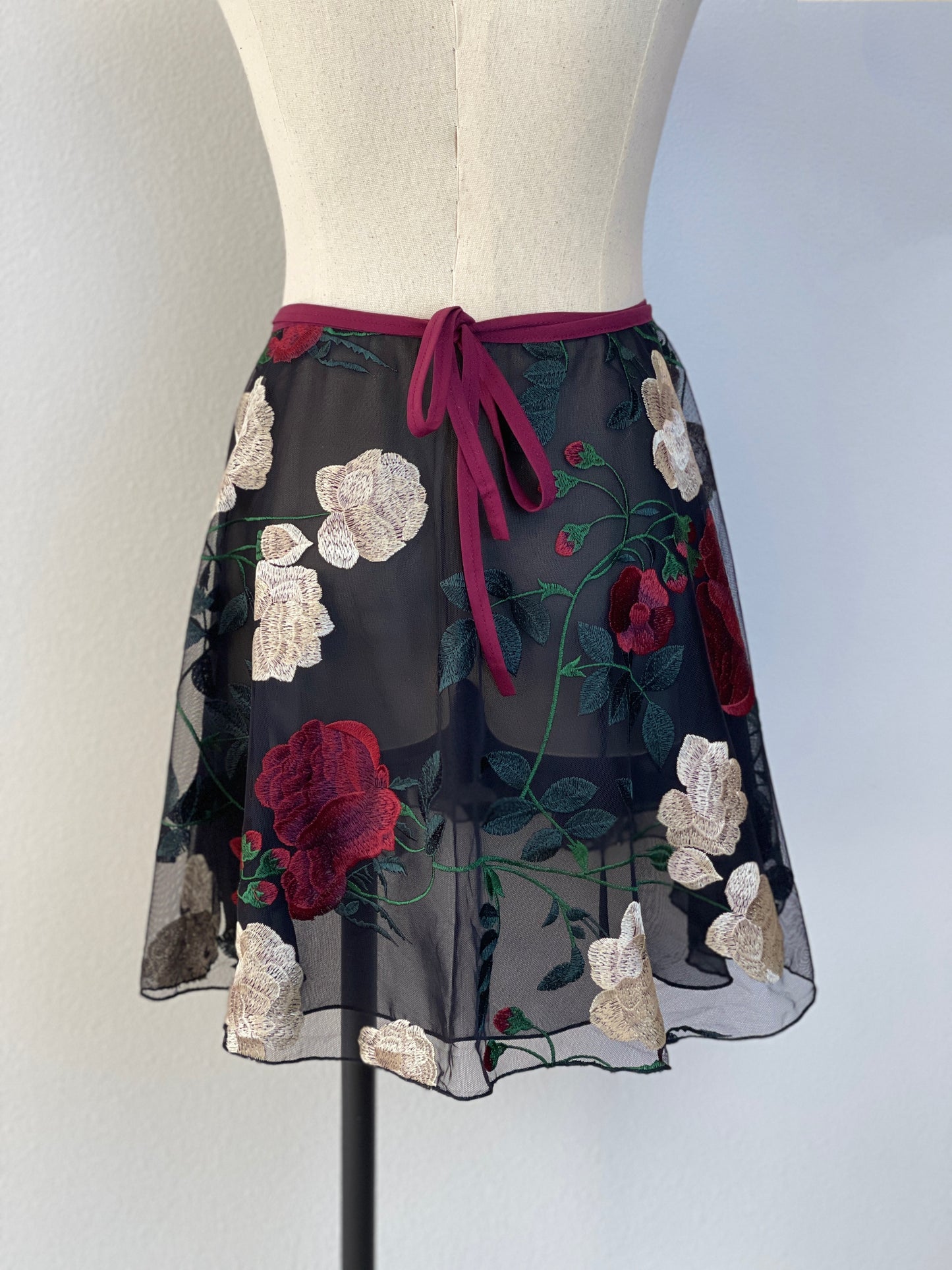 Rosé Almond Color Eleanor Ballet Skirt handmade ballet wrap skirt