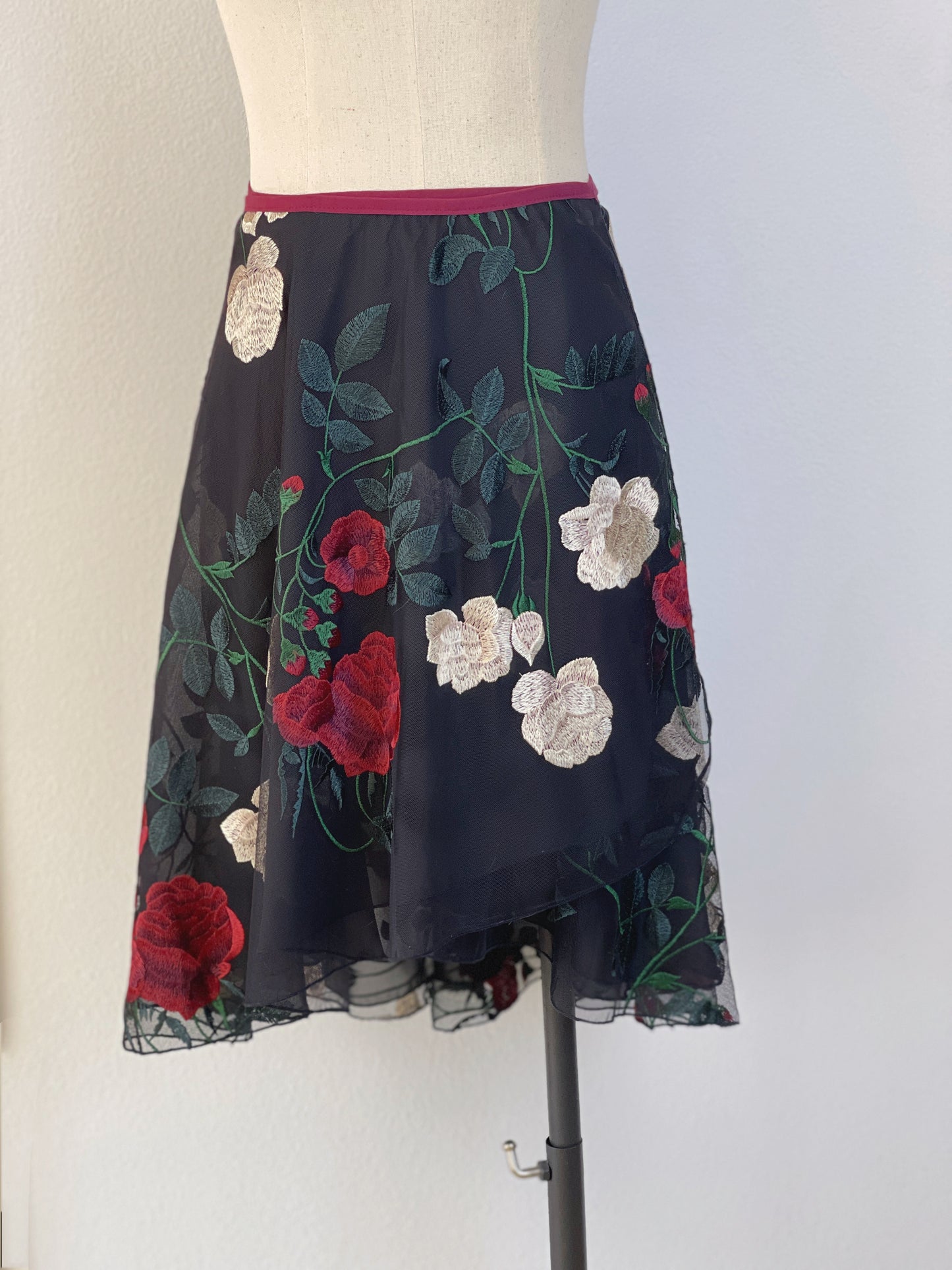 Rosé Almond Color Eleanor Ballet Skirt handmade ballet wrap skirt