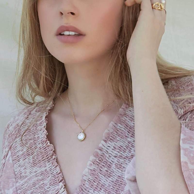 Baroque Pearl Necklace
