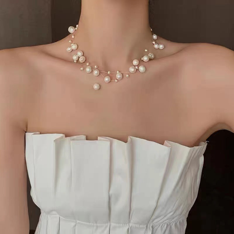 Freshwater Pearl handcraft necklace