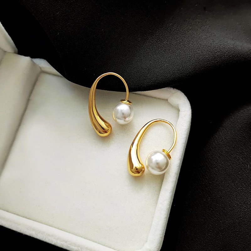 Gold Plated Over Lightweight Copper with pearl