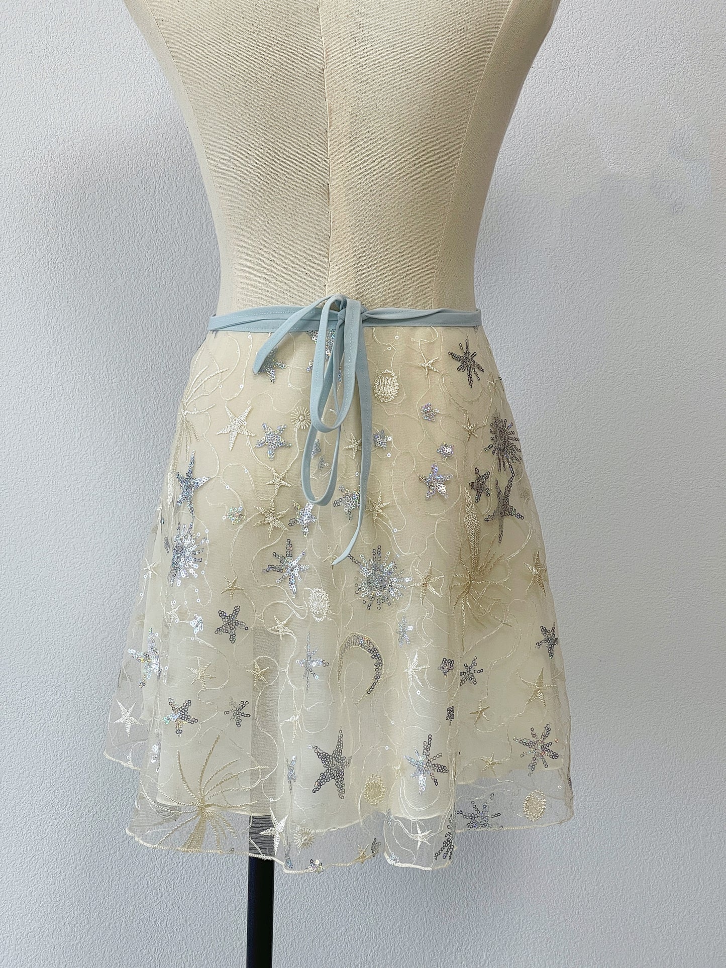 Sparkling Star: Eleanor’s handmade double layer ballet wrap skirt EleanorJen Etsy