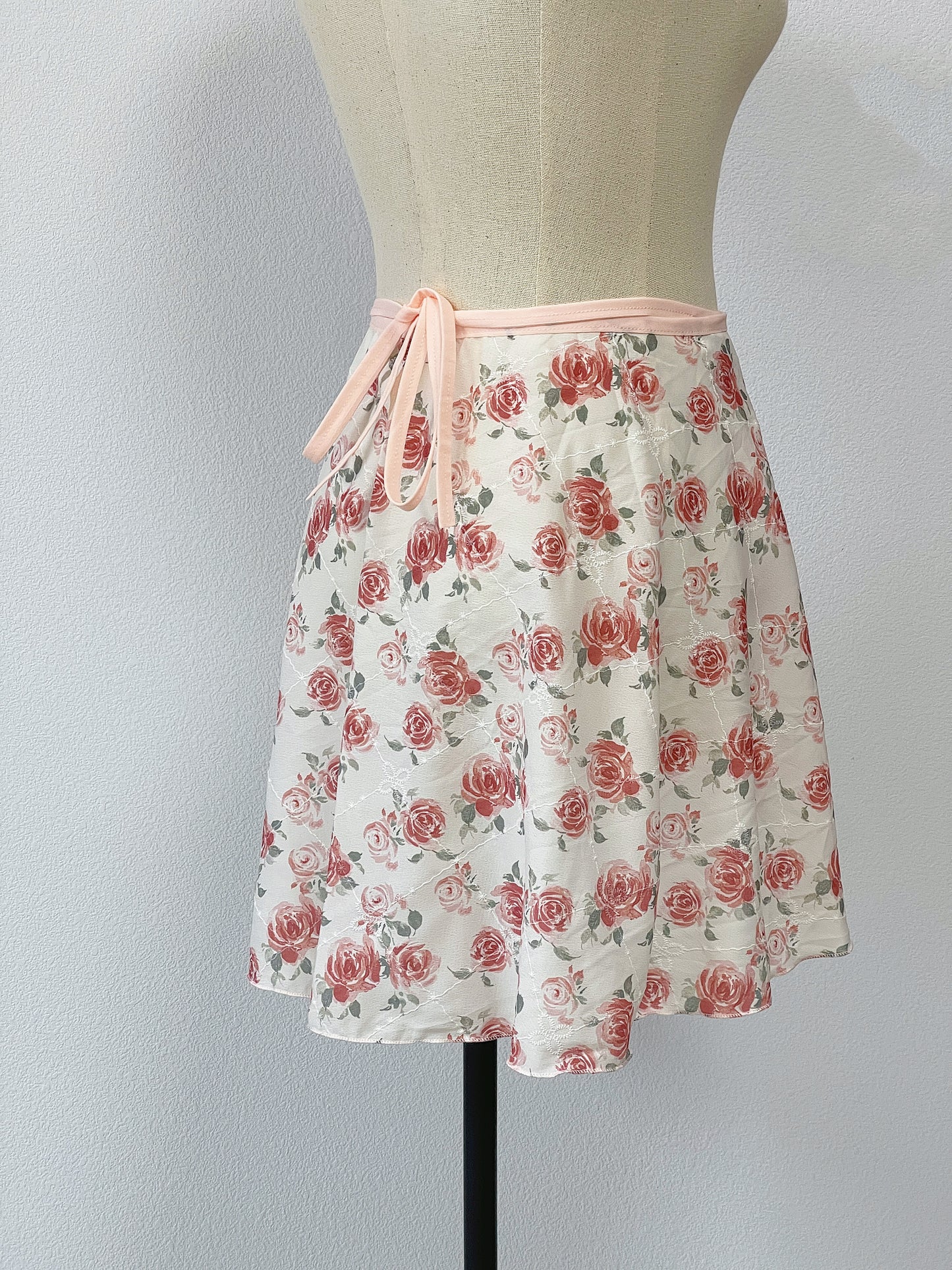 Strawberry Eleanor’s handmade ballet wrap skirt EleanorJen Etsy