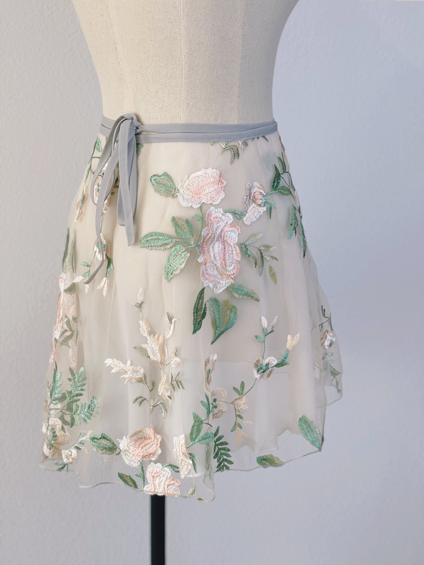 Le Réveil de Flore Eleanor Ballet Skirt handmade ballet wrap skirt