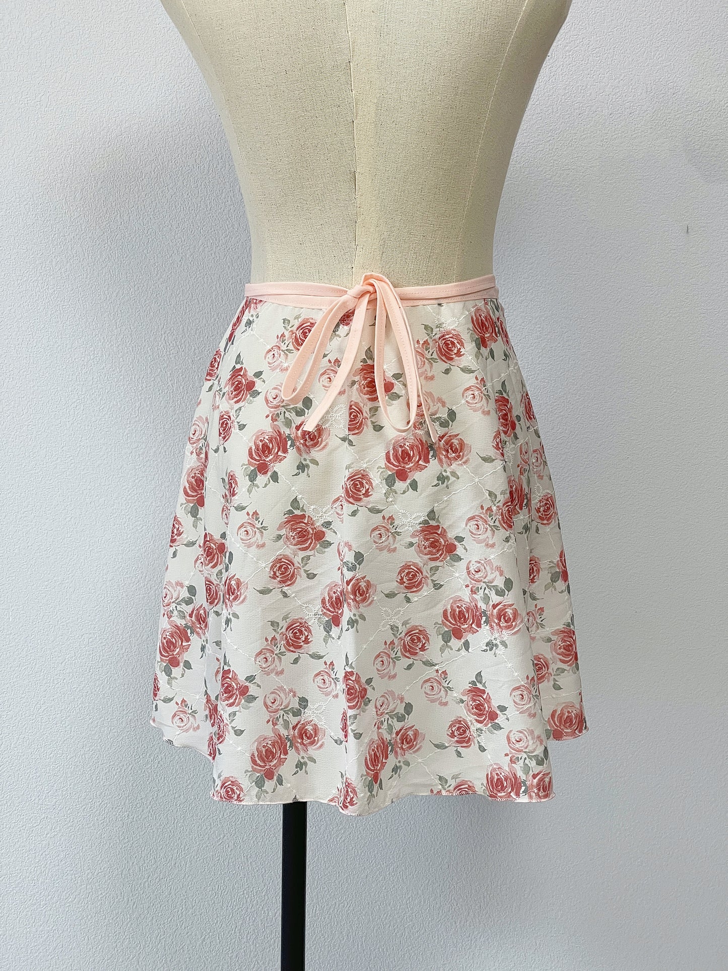 Strawberry Eleanor’s handmade ballet wrap skirt EleanorJen Etsy