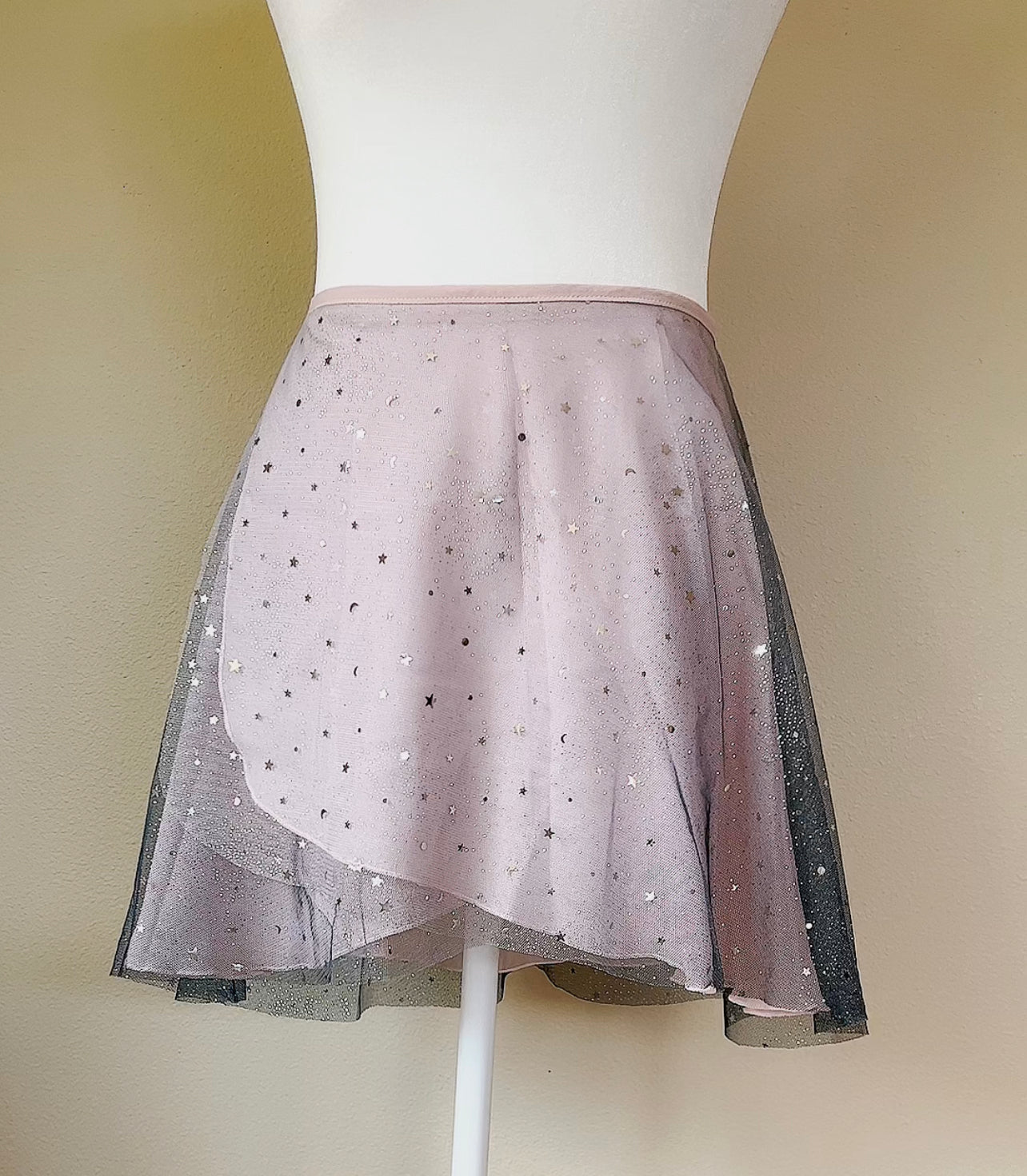 Starlight - Eleanor’s handmade double layer ballet wrap skirt EleanorJen Etsy