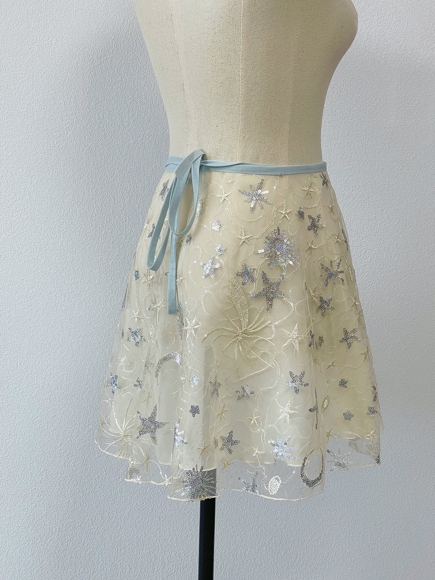 Sparkling Star: Eleanor’s handmade double layer ballet wrap skirt EleanorJen Etsy