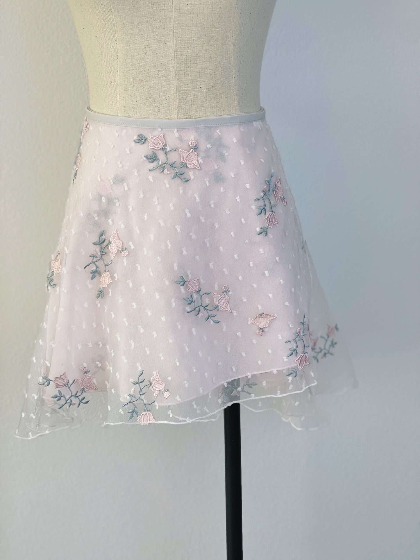 Eleanor’s handmade double layer ballet wrap skirt EleanorJen Etsy