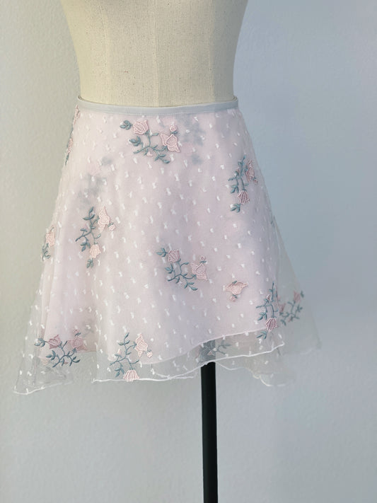 Eleanor’s handmade double layer ballet wrap skirt EleanorJen Etsy