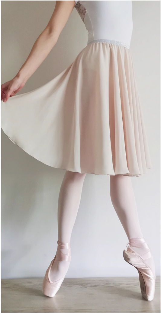 360 Degree Chiffon Ballet Skirt - 4 colors