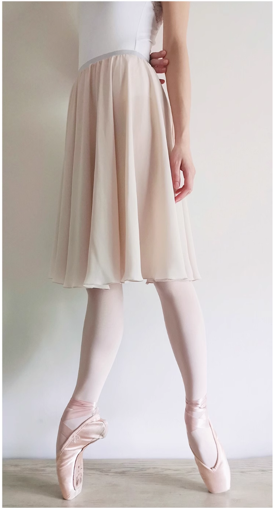 360 Degree Chiffon Ballet Skirt - 4 colors